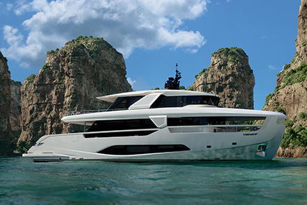 Yacht Ferretti Yachts INFYNITO 90 Project