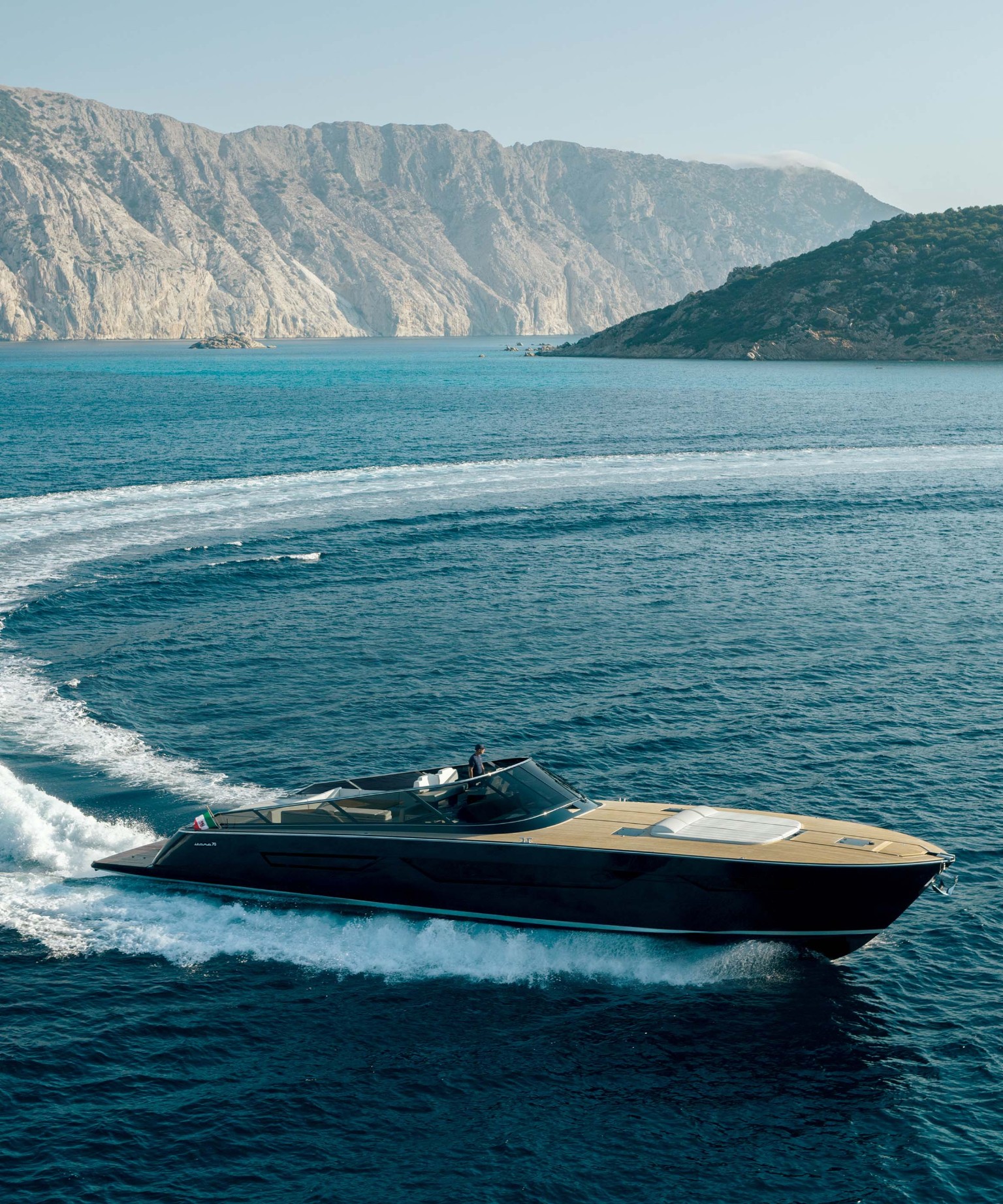 Itama 70 in navigazione