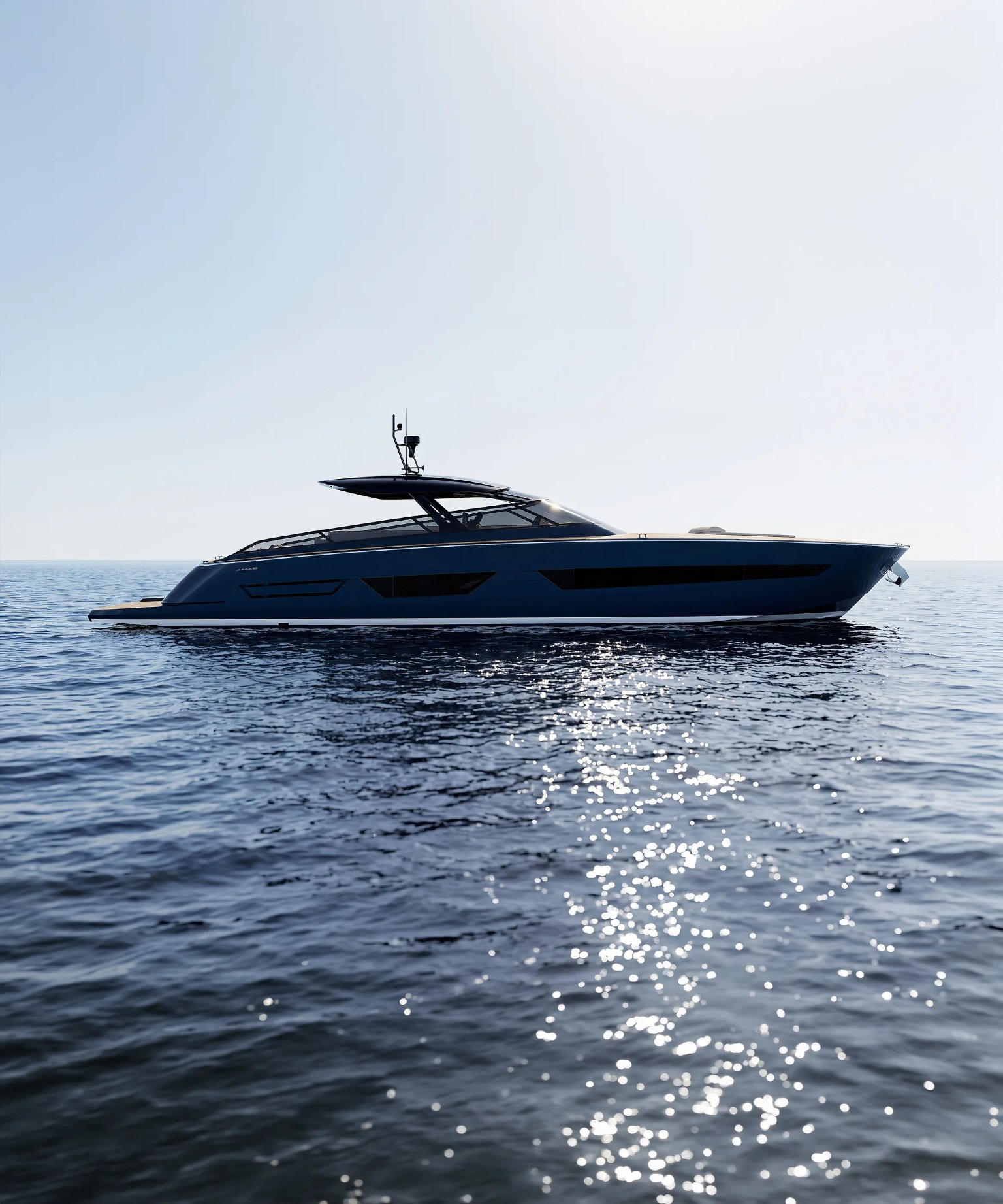 Itama 80 in navigazione