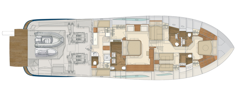 Lower deck