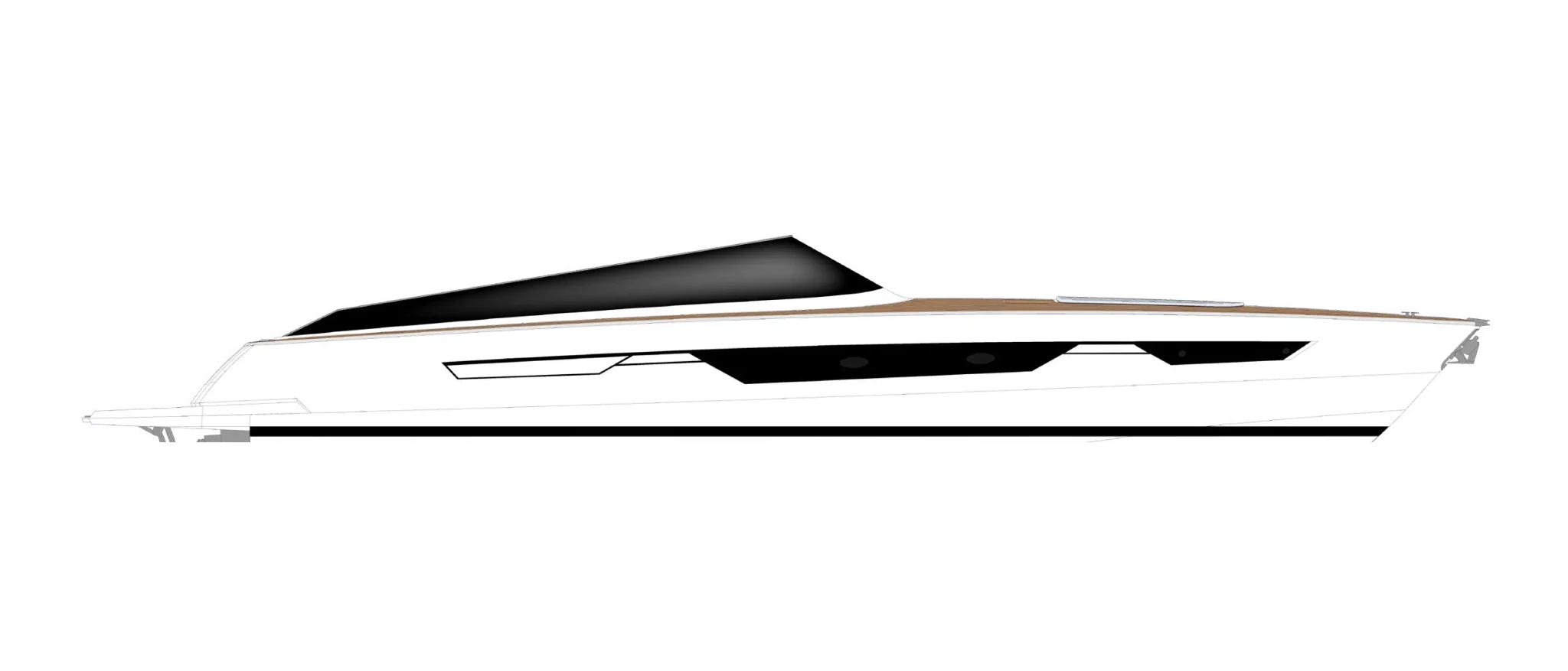 Itama 70 Project - Profile - bianco