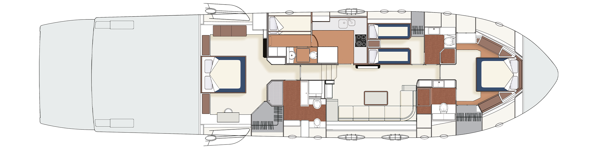 Lower deck