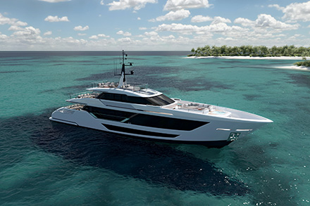 Yacht Custom Line 125' Project