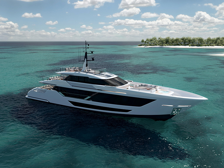 Yacht Custom Line 125' Project